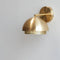wandlamp - goud metaal - E14/15W - ø21 x 28 cm