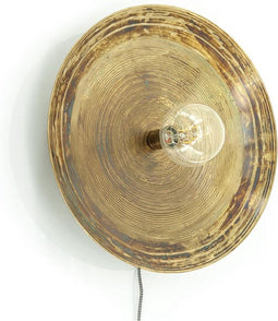 Wandlamp Horus groot Brons - Furnilux - 52 x 52 x 10 cm