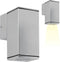 Wandlamp Kelvin aluminium - downlighter