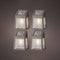 Wandlamp Lumineo 898174 Zon LED Licht 4 Stuks 5 Lm