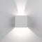 Wandlamp, moderne wandlamp met instelbare stralingshoek, wandverlichting, 12 W LED bridgelux COB, waterdichte IP65 binnen/buiten wandlampen, 3,94 inch/10 cm vierkant