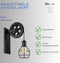 Wandlamp Zwart - Katrol Lamp Vintage - Industriële Wandlampen - Lampen Industrieel - Loft