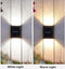Wandlampen voor Buiten - 2 Stuks - Solar - Up en Down - Warm Wit - Draadloos
