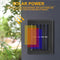 Wandlampen voor Buiten - 2 Stuks - Solar - Up en Down - Warm Wit - Draadloos