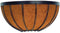Wandmand + kokosnoot - GARDEN ID Georgian - 30 x 15 H19 cm - Premium kokosnoot - Stevige structuur