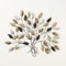 Wandobject metalen boom 3D 107x86 cm