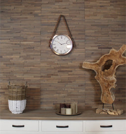 Wandpaneel 3D - savanne grijs - massief eiken - s/6 (1.11m2)