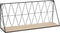Wandplank - Hout - Metaal - Zwart - Wandrek - 48 cm - Decoratie - Muurdecoratie - Cadeau Sinterklaas - Cadeau kerst