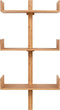 Wandplank Naturel - Bamboe - 25x50x102cm - Wandplank Villa - House Nordic