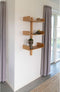 Wandplank Naturel - Bamboe - 25x50x102cm - Wandplank Villa - House Nordic