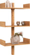 Wandplank Naturel - Bamboe - 25x50x102cm - Wandplank Villa - House Nordic