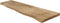 Wandplank Pure Mangohout 120 cm