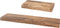Wandplank Pure Mangohout - Set van 2 Klein