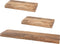 Wandplank Pure Mangohout - Set van 3 Klein