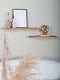 Wandplank Pure Mangohout - Set van 3 Klein