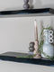 Wandplank Pure Zwart Mangohout 80 cm