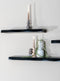 Wandplank Pure Zwart Mangohout 80 cm