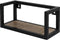 Wandplank Vintage - 37 cm - Mangohout - Metaal