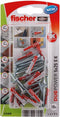 Wandpluggen en schroeven Fischer duopower Wandpluggen en schroeven 18 Stuks (5 x 25 mm)