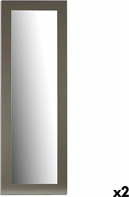 Wandspiegel 13 Zilverkleurig 52,5 x 155 x 1,5 cm Rechthoekig (2 Stuks)