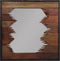 Wandspiegel - 80x80 cm - teak