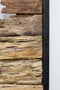 Wandspiegel - 80x80 cm - teak