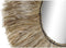 Wandspiegel DKD Home Decor Kristal Natuurlijk Jute (64 x 3 x 64 cm)