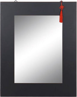 Wandspiegel DKD Home Decor Orientaals Zwart Spar (70 x 2 x 90 cm)