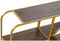 Wandspiegel DKD Home Decor Spiegel Gouden Metaal Hout Bruin (100 x 18 x 40 cm)