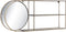 Wandspiegel DKD Home Decor Spiegel Gouden Metaal Modern (80 x 13 x 35 cm)