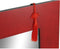 Wandspiegel DKD Home Decor Spiegel Spar Rood Zwart MDF (70 x 2 x 90 cm)