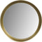 Wandspiegel Fletcher Rond - ø30 - antique gold - Ijzer/glas