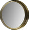 Wandspiegel Fletcher Rond - ø30 - antique gold - Ijzer/glas