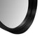 Wandspiegel Fletcher Rond - ø30 - zwart - Aluminium/ijzer/glas