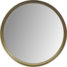 Wandspiegel Fletcher Rond - ø40 - antique gold - Ijzer/glas