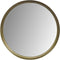 Wandspiegel Fletcher Rond - ø40 - antique gold - Ijzer/glas