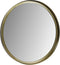 Wandspiegel Fletcher Rond - ø40 - antique gold - Ijzer/glas