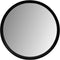 Wandspiegel Fletcher Rond - ø40 - zwart - Aluminium/ijzer/glas