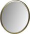 Wandspiegel Fletcher Rond - ø50 - antique gold - Ijzer/glas