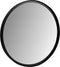 Wandspiegel Fletcher Rond - ø50 - zwart - Aluminium/ijzer/glas