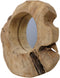 Wandspiegel Kecik - 30x30 - Naturel - Teak/glas