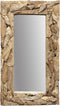 Wandspiegel Root - 160x90 cm - teak wortelhout
