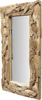 Wandspiegel Root - 160x90 cm - teak wortelhout