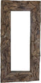 Wandspiegel Root - 240x140 cm - teak wortelhout