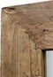 Wandspiegel Rustiek - 120x3x80 - Naturel - Drijfhout teak