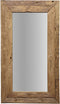 Wandspiegel Rustiek - 140x80 cm - drijfhout teak
