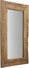 Wandspiegel Rustiek - 140x80 cm - drijfhout teak