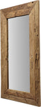 Wandspiegel Rustiek - 140x80 cm - drijfhout teak