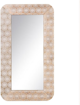 Wandspiegel Wit 91 x 2 x 50,5 cm