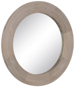 Wandspiegel Wit Natuurlijk Verticaal 91,5 x 3,8 x 91,5 cm